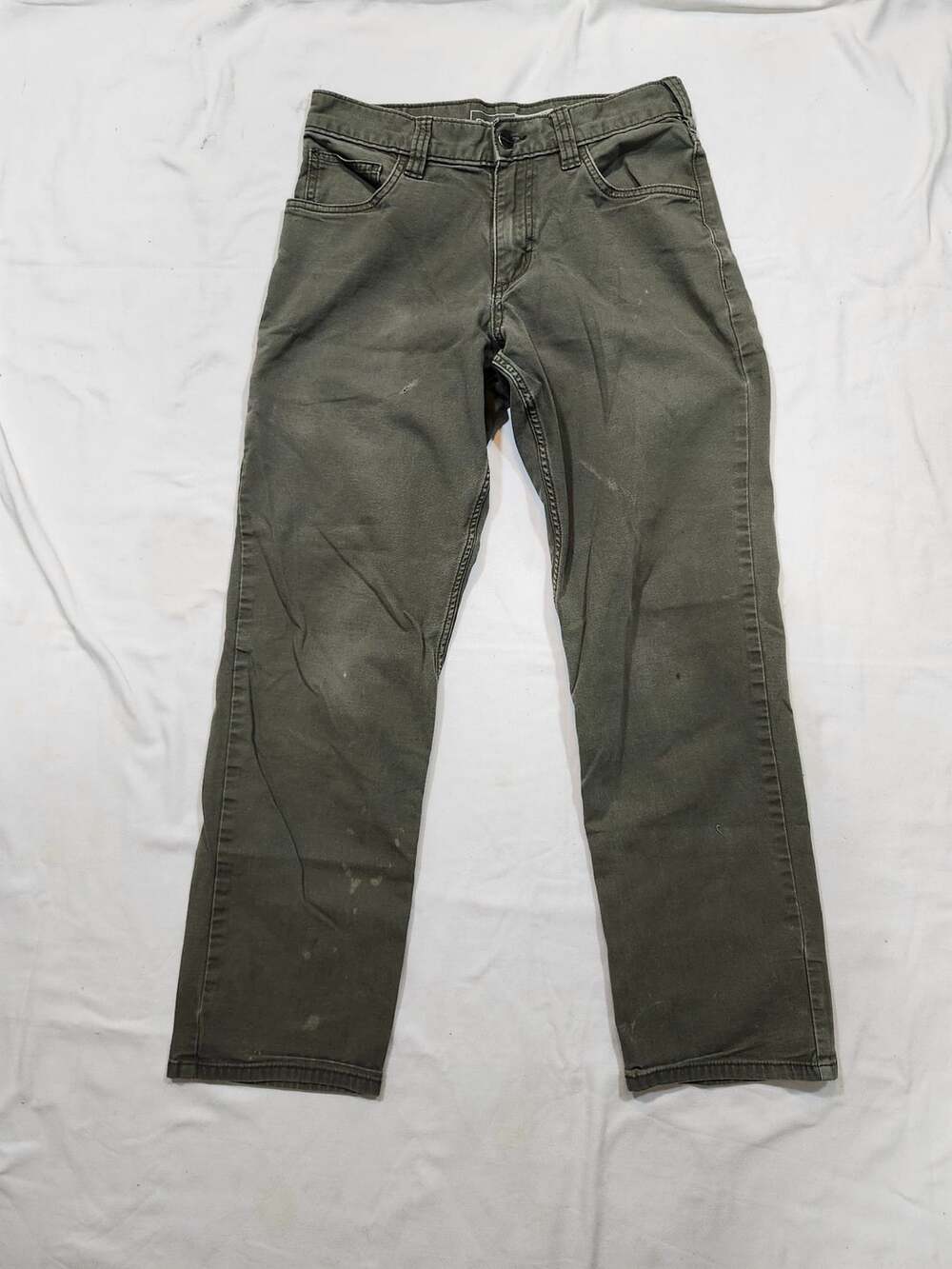 Carhartt Relaxed Fit Pants Size 29 x 30 Green Workwear